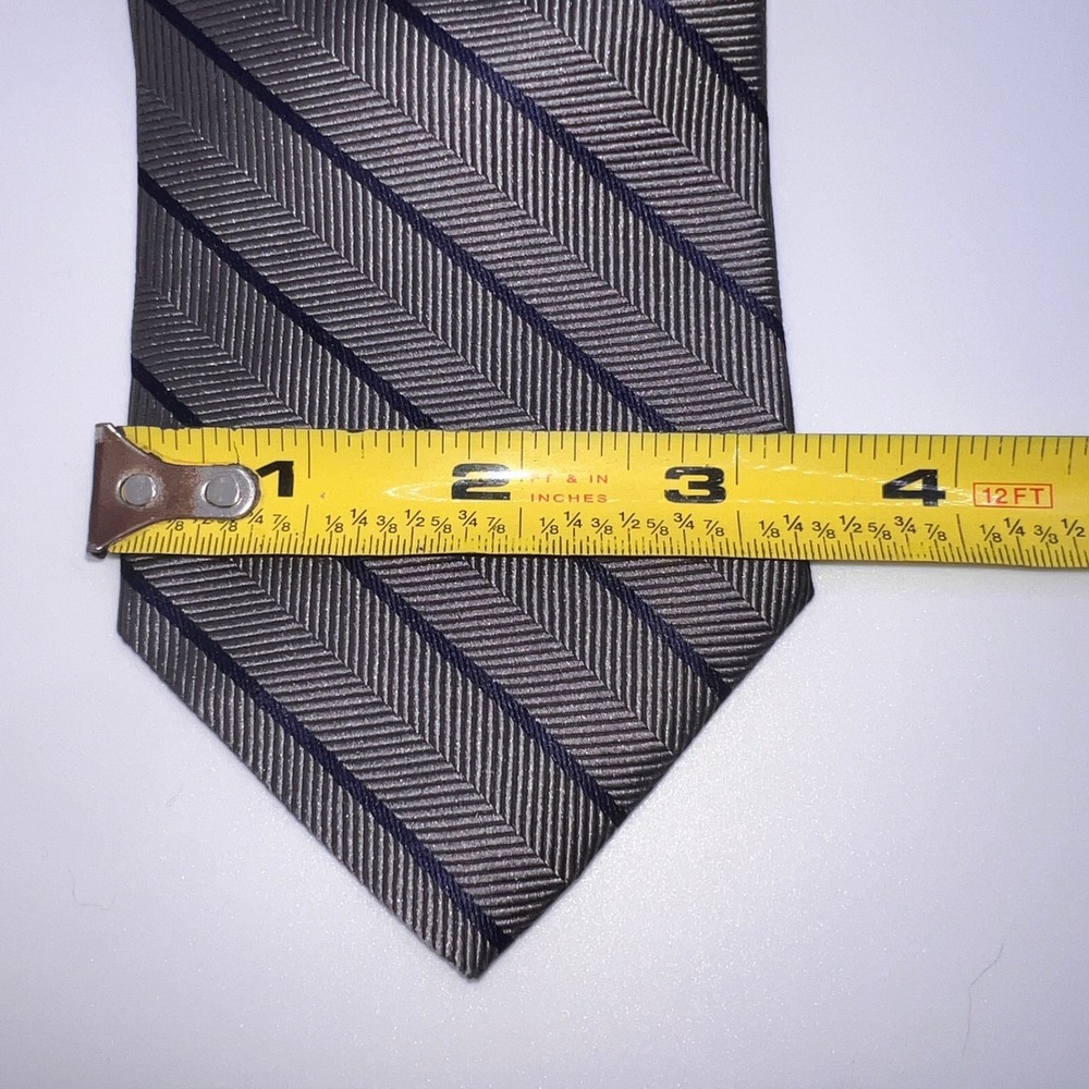 Brooks Brothers Men's Necktie Bundle 100% Silk Striped & Solid Burgundy Academia - Picture 2 of 8